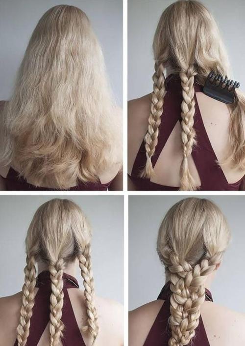 Прически из косичек. Как заплести красивую прическу с косами на волосы разной длины: схемы и рекомендации по плетению