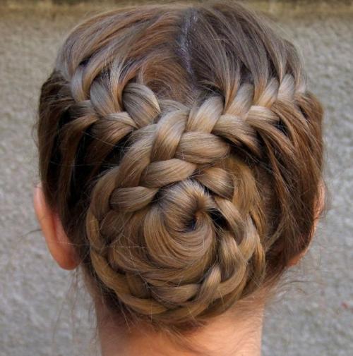Прически из косичек. Как заплести красивую прическу с косами на волосы разной длины: схемы и рекомендации по плетению