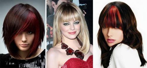 Прически на средние волосы с челкой. 10 модных причесок с челкой на средние волосы