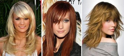 Прически на средние волосы с челкой. 10 модных причесок с челкой на средние волосы