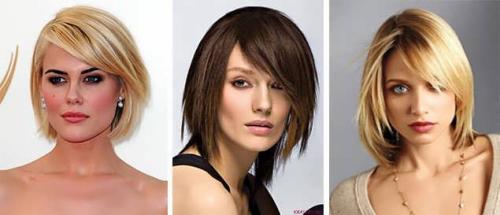 Прически на средние волосы с челкой. 10 модных причесок с челкой на средние волосы