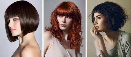 Прически на средние волосы с челкой. 10 модных причесок с челкой на средние волосы