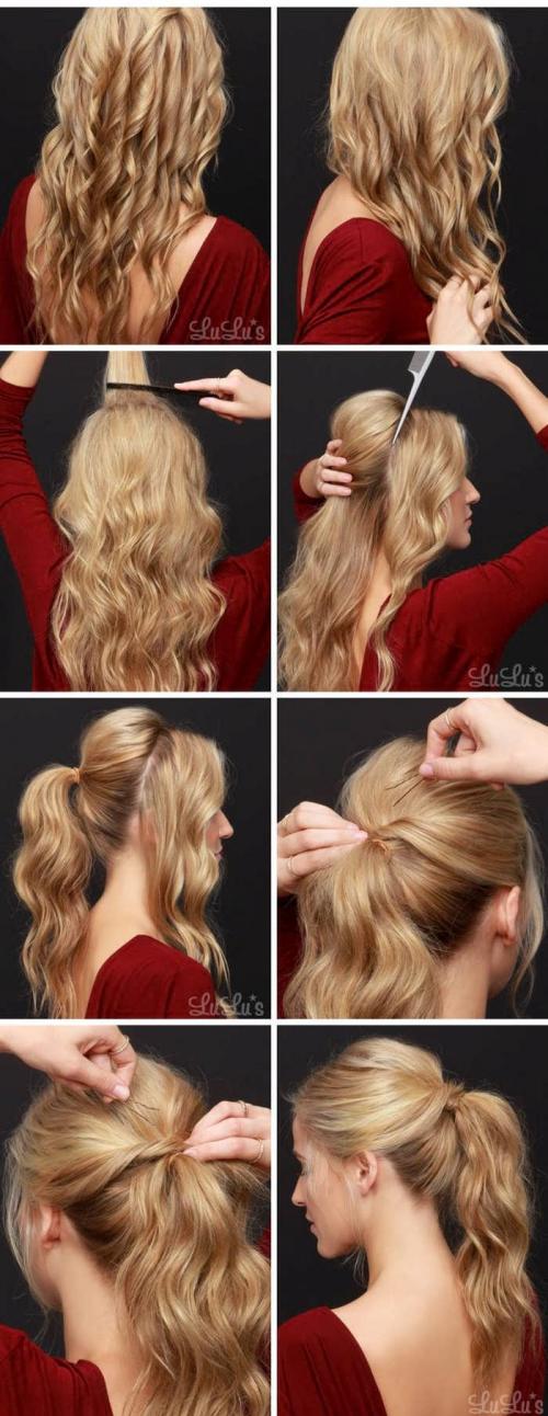 Прически на средние волосы на каждый день. Повседневные прически для средней длины волос своими руками