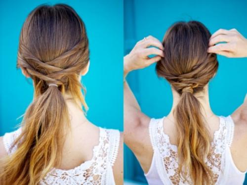 Прически на каждый день на средние волосы. Повторяйте за нами: быстрые и красивые прически 29 Прически на каждый день на средние волосы. Повторяйте за нами: быстрые и красивые прически 29