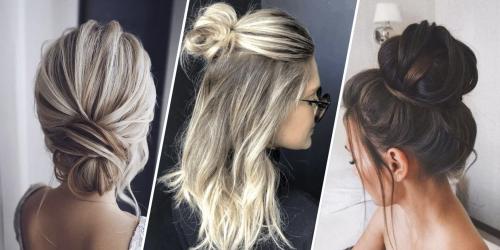 Прически на каждый день 2021. Модные женские прически на каждый день