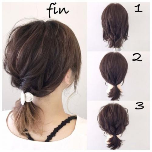 Свадебные прически на средние волосы. Схемы свадебных причесок на волосы средней длины