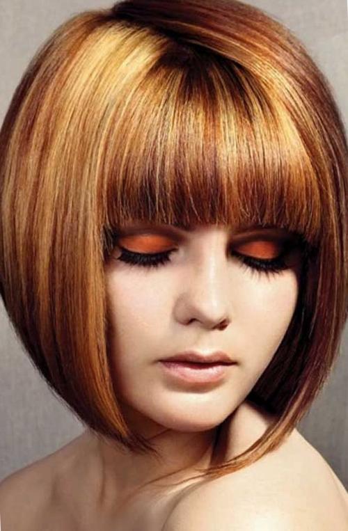 Модная стрижка на густые волосы. Стрижки на густые волосы средней длины