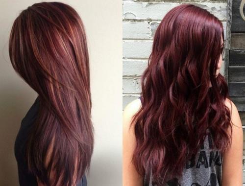 Краска для волос вишня. Спелая вишня цвет волос