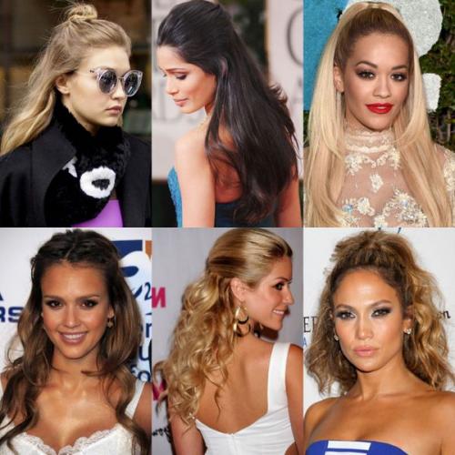 Полусобранные прически на средние волосы. Прически с полусобранными волосами: ленивый шик