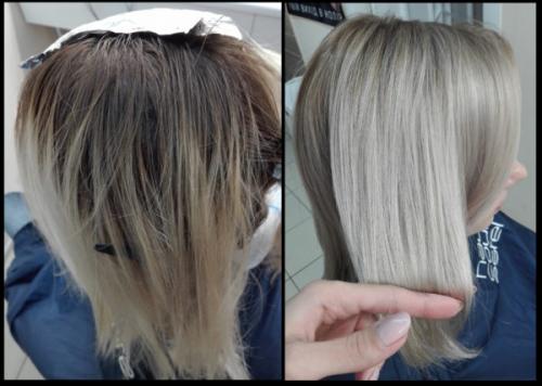 Как делать прикорневое мелирование. Мелирование на отросшие корни – фото, отзывы, цены, плюсы и минусы