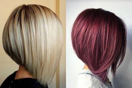 Градуированное каре с челкой. Градуированное каре на средние волосы: 12 идей стрижки (фото)