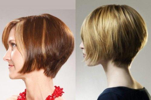 Каре градуированное на средние волосы с челкой. Градуированное каре на средние волосы: 12 идей стрижки (фото)