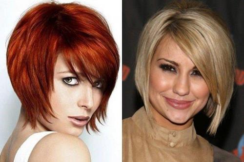 Каре градуированное на средние волосы с челкой. Градуированное каре на средние волосы: 12 идей стрижки (фото)