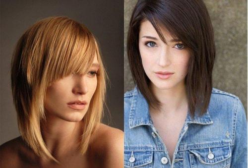 Вариации каре с челкой на средние волосы. Каре на средние волосы: 12 лучших идей стрижки (фото)
