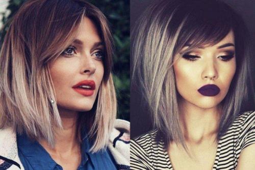 Вариации каре с челкой на средние волосы. Каре на средние волосы: 12 лучших идей стрижки (фото)