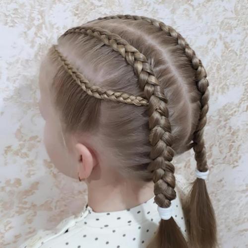 Восхитительные причёски для девочек 5-7 лет в 2024 году 07 Восхитительные причёски для девочек 5-7 лет в 2024 году 07