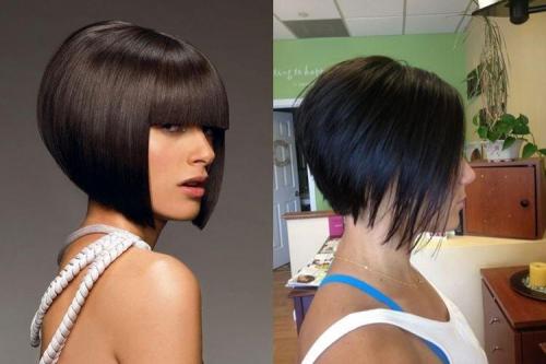 Стрижка боб с челкой. Боб каре с челкой: 13 красивых идей стрижки (фото)