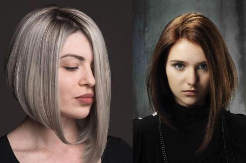 Среднее удлиненное каре без челки. Удлиненное каре без челки: 10 красивых идей стрижки (фото)