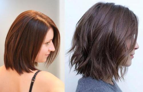 Среднее удлиненное каре без челки. Удлиненное каре без челки: 10 красивых идей стрижки (фото)