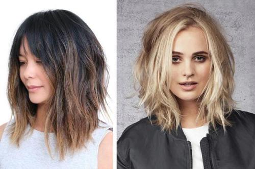 Среднее удлиненное каре без челки. Удлиненное каре без челки: 10 красивых идей стрижки (фото)