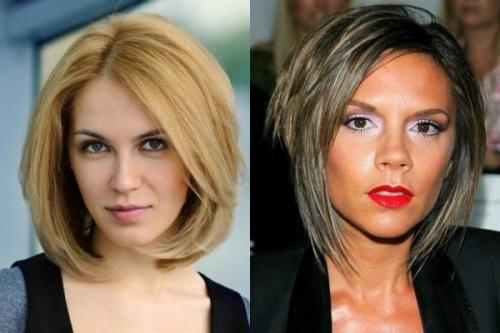 Двойное каре без челки. Кому подходит стрижка двойное каре?