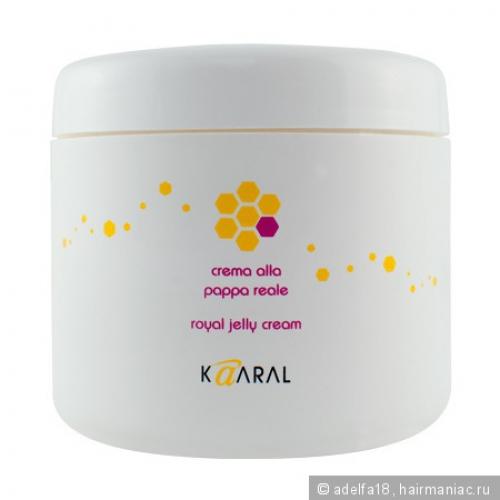 Обзор-сравнение трех мощнейших восстанавливающих масок.  Kaaral Royal Jelly Cream — Реконструирующая маска для волос с пчелиным маточным молочком.