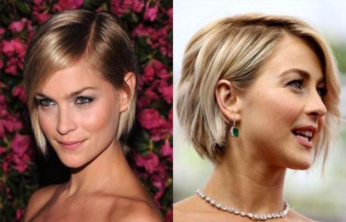 Каре на полное лицо с челкой. Виды каре, подходящие для круглого лица 08