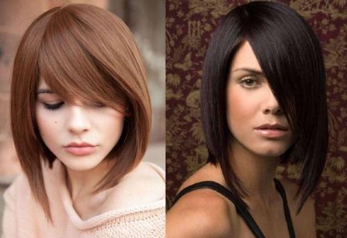 Удлиненное каре с челкой: 11 красивых идей стрижки (фото)