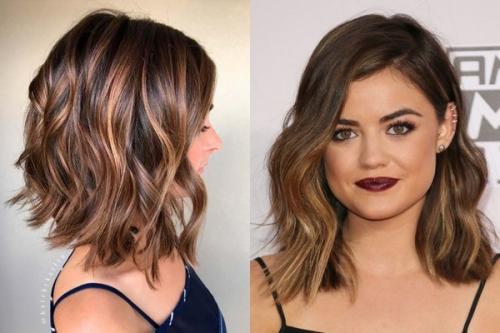 Удлиненное каре на средние волосы. Общее описание стрижки 29