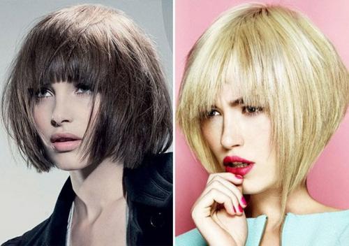 Удлиненное каре на средние волосы. Общее описание стрижки 37