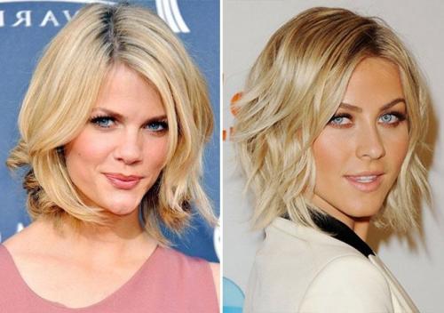 Удлиненное каре на средние волосы. Общее описание стрижки 36