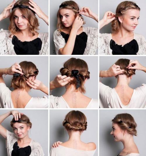 Быстрые прически за 5 минут. Красивые причёски для женщин, которые можно сделать за 5 минут