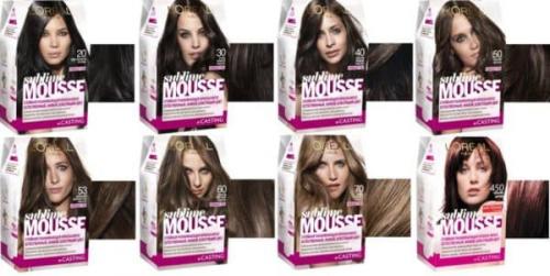 Лореаль Сублим Мусс сняли с производства. Описание краски-мусса Loreal Sublime Mousse