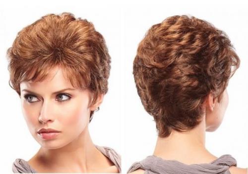 Короткая стрижка на волнистые волосы. Короткие стрижки на вьющиеся волосы