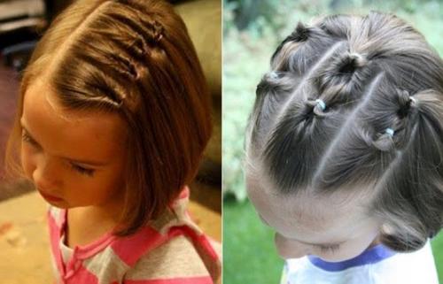 Как причесать дочь на первый день в садик 16