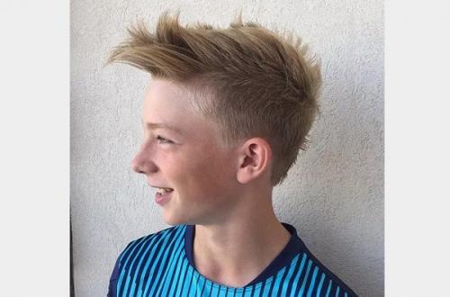 Прически для детей 10 лет мальчику. Особенности выбора