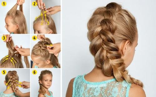 Как сделать легкую и стильную прическу для девочки на выпускном в детском саду. Прически на выпускной в детский сад на длинные волосы своими руками: локоны, пучки и косы
