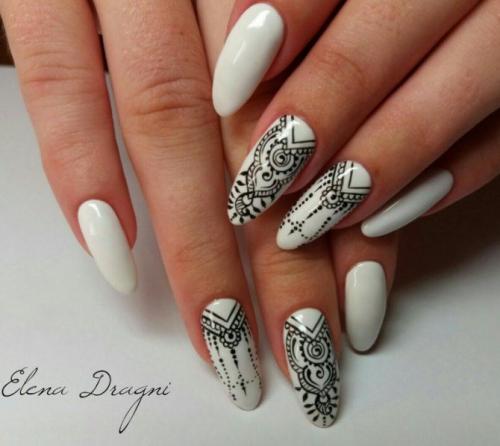 Ногти египетский дизайн. Восточный маникюр – дело тонкое! 60 фото с идеями дизайна ногтей