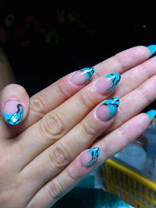 Маникюр на море — 125 фото новинок стильного, морского маникюра для отпуска. Обзор трендов сезона и новинок маникюра 2019-2020 года