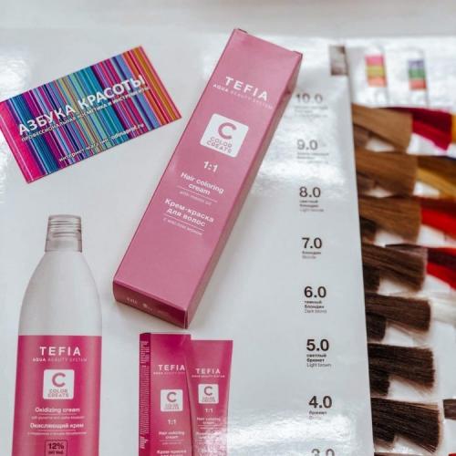 Итальянская краска для волос палитра. Краска Тефия: палитра