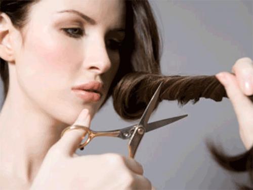 Стрижка методом скручивания. Как ровно подстричь волосы: проверенные способы