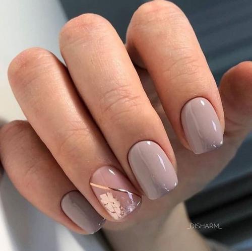 Какой цвет лучше смотрится на коротких ногтях. Маникюр на короткие ногти 2023-2024: 370 фото топовых идей дизайна