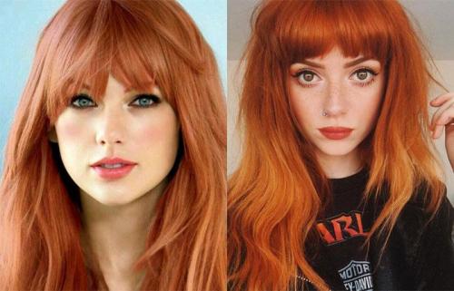 Рыжий цвет волос 2023: ТОП-200 модных идей с фото (+ оттенки) 06 Рыжий цвет волос 2023: ТОП-200 модных идей с фото (+ оттенки) 06