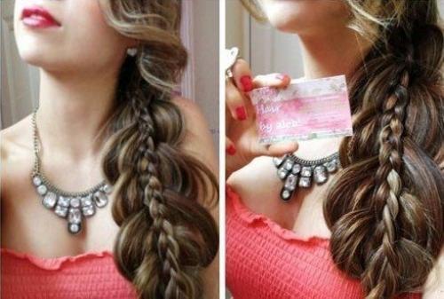 Как сделать косу на бок, чтобы она подходила к любому типу лица. Коса на бок, 5 модных вариантов плетения