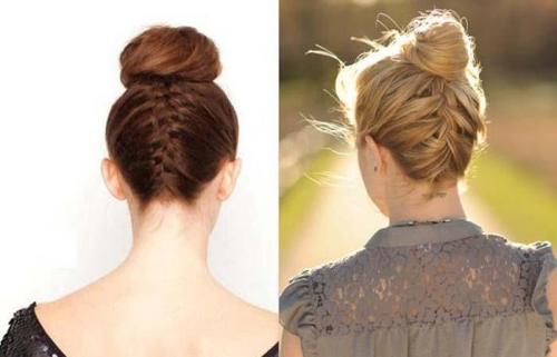 Стильная косичка по кругу: красивая причёска для девочек 25