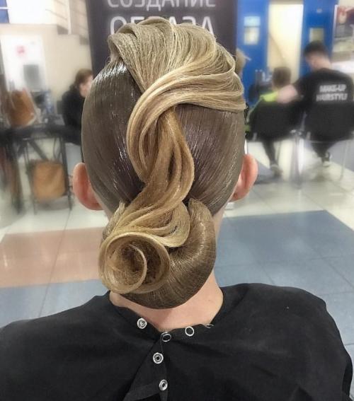 Какие современные тенденции в прическах для бальных танцев. Бальные прически: мастер-класс создания стильных и оригинальных моделей причёсок своими руками (95 фото и видео)