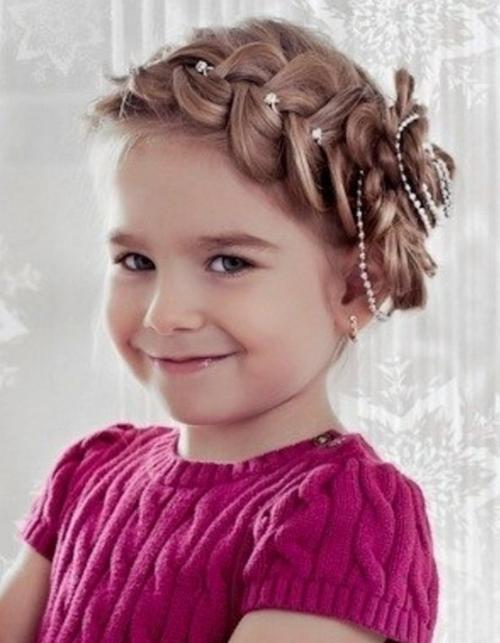 Детские простые прически для девочек 2022. Простые прически в школу 36