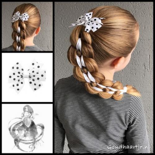 Прически в школу за 5 минут. Прическа в школу за 5 минут на средние и длинные волос