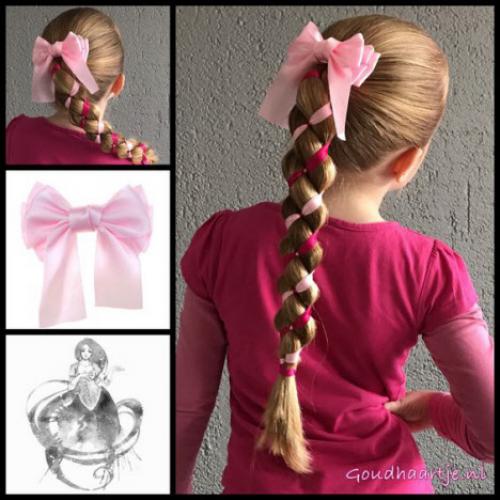 Прически в школу за 5 минут. Прическа в школу за 5 минут на средние и длинные волос