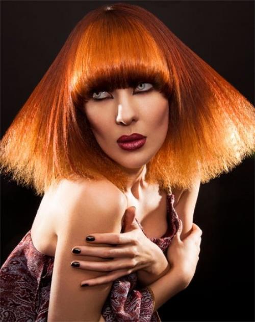 Как покрасить волосы в ярко-рыжий самостоятельно. Как покрасить волосы в ярко-рыжий